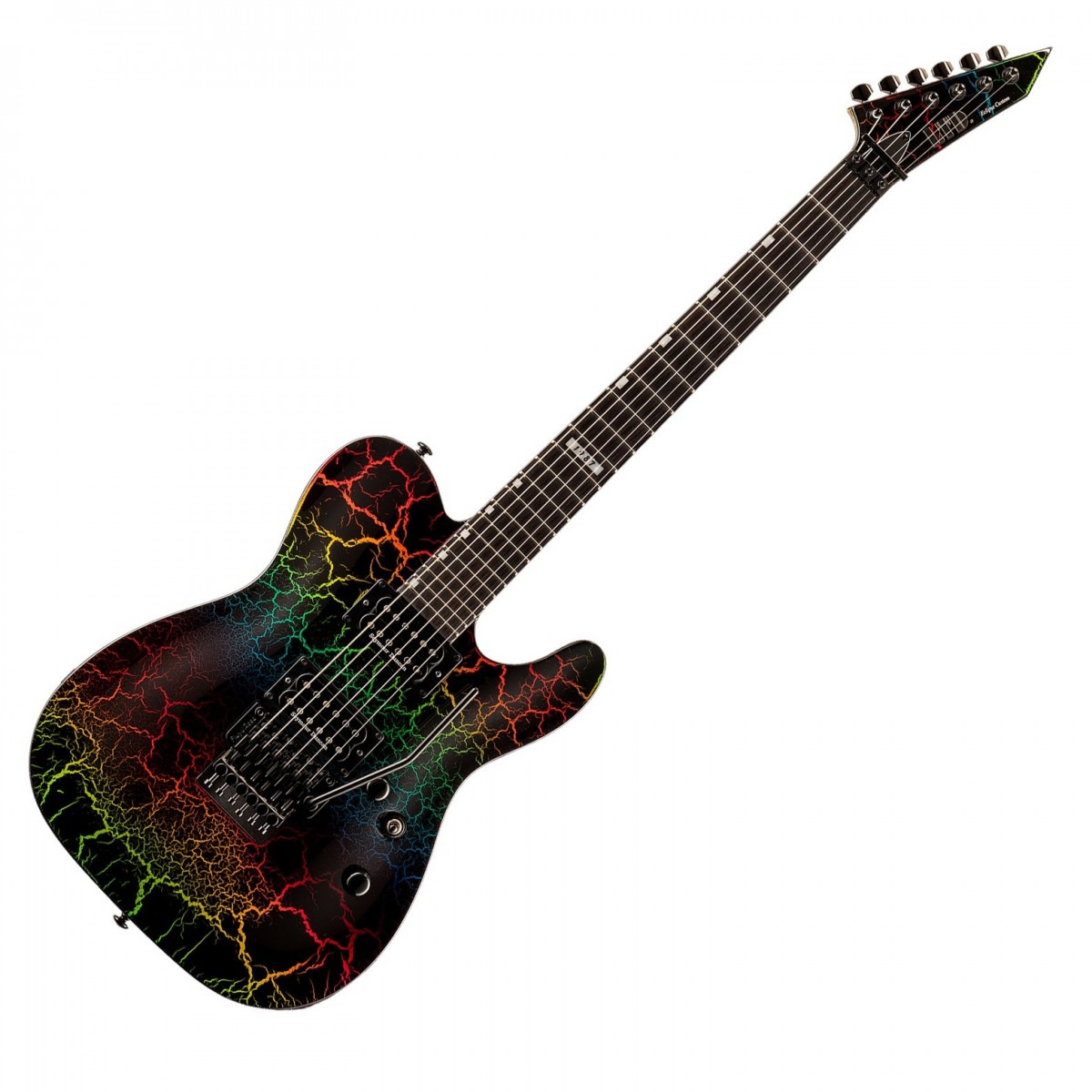 ESP Guitars ESP LTD Eclipse 87 Rainbow Crackle