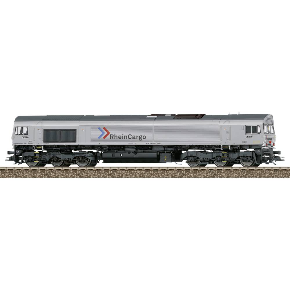 TRIX H0 25301 H0 dieselloc Class 66 van de Rheingcargo