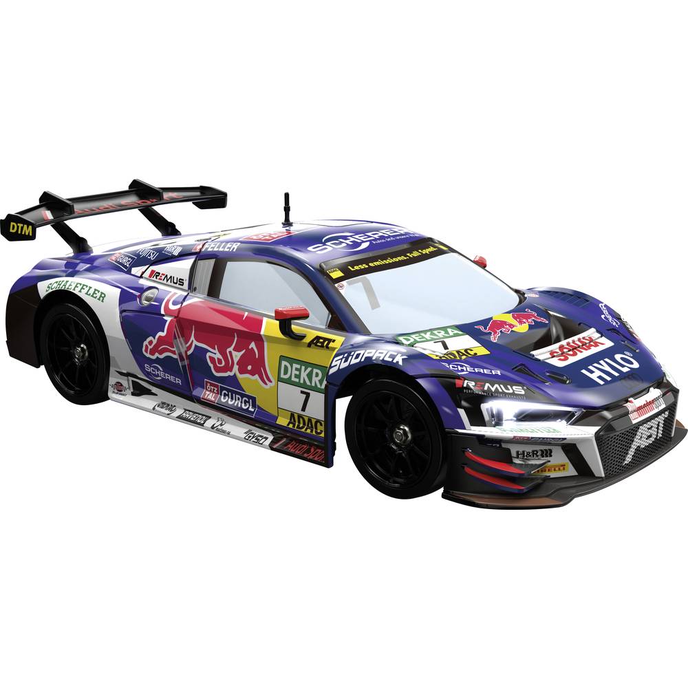 carrerarc Carrera RC 370160149 Red Bull Audi R8 LMS GT3 evo II 1:16 RC modelauto voor beginners Elektro Racewagen