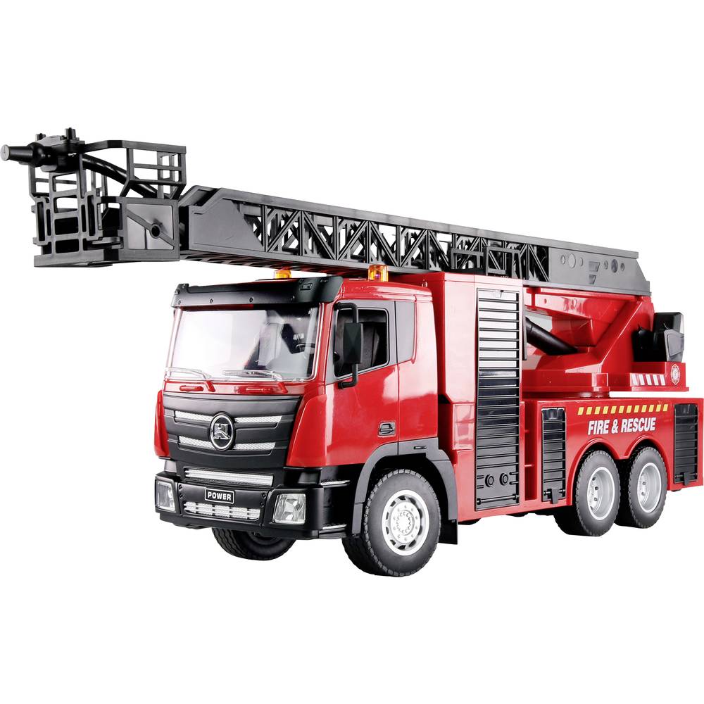 Amewi Brandweer-draailadder 1:18 RC functiemodel Hulpdienstvoertuig