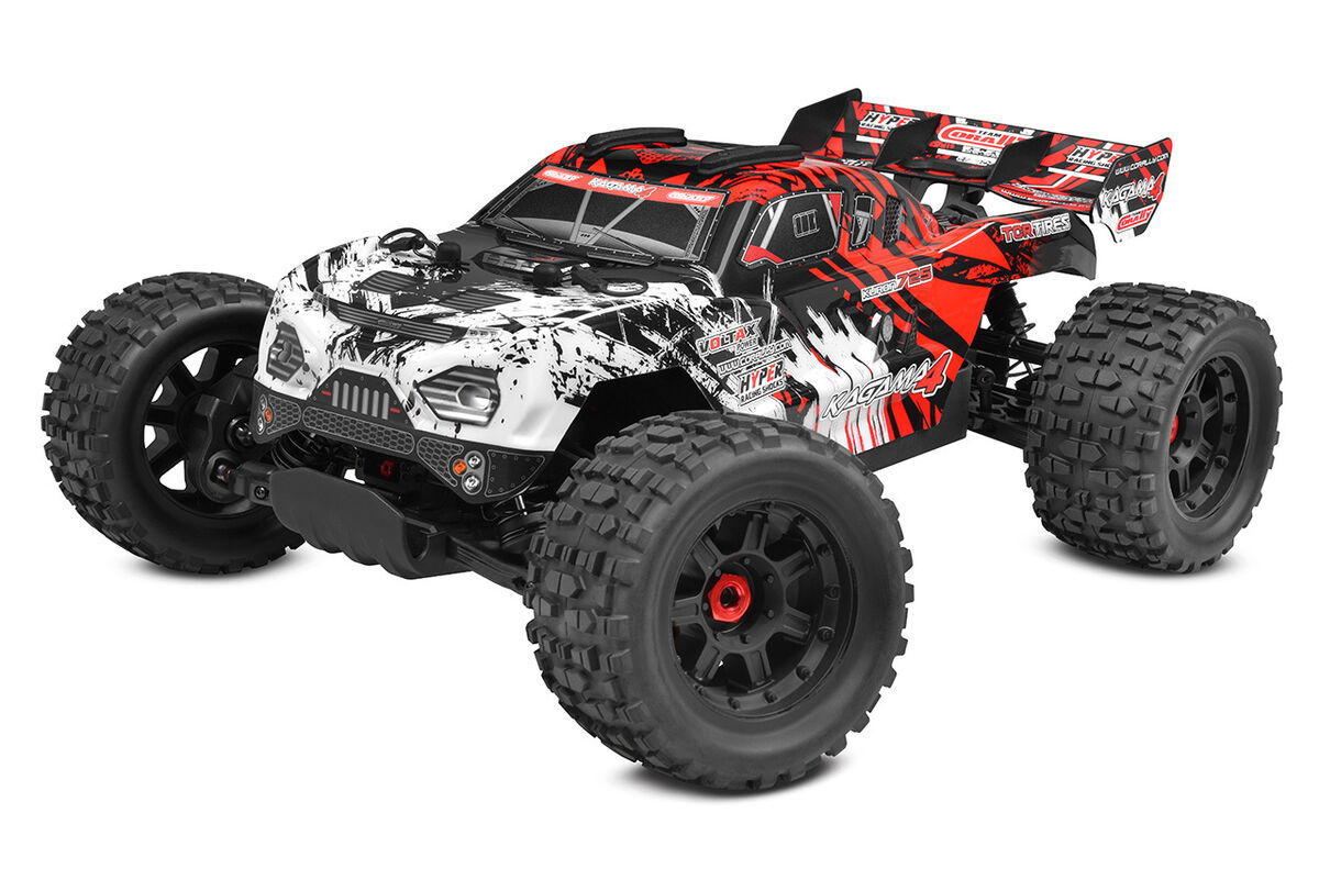 Team Corally Kagama 4 brushless truggy RTR - Rood