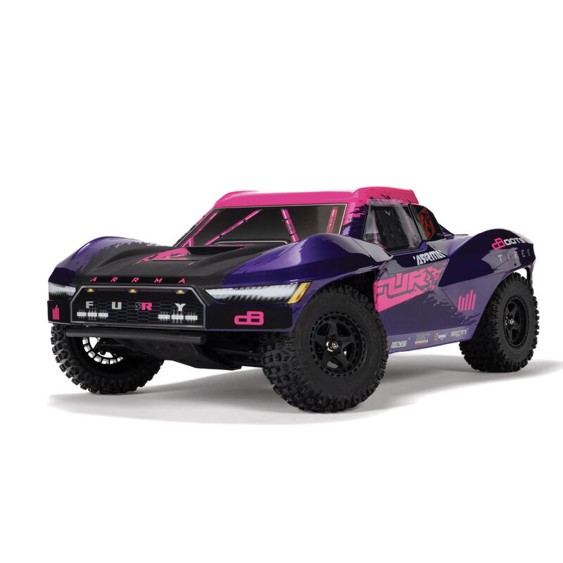 Arrma RC Arrma FURY 223S BLX Brushless 2WD Short Course Truck RTR - Paars