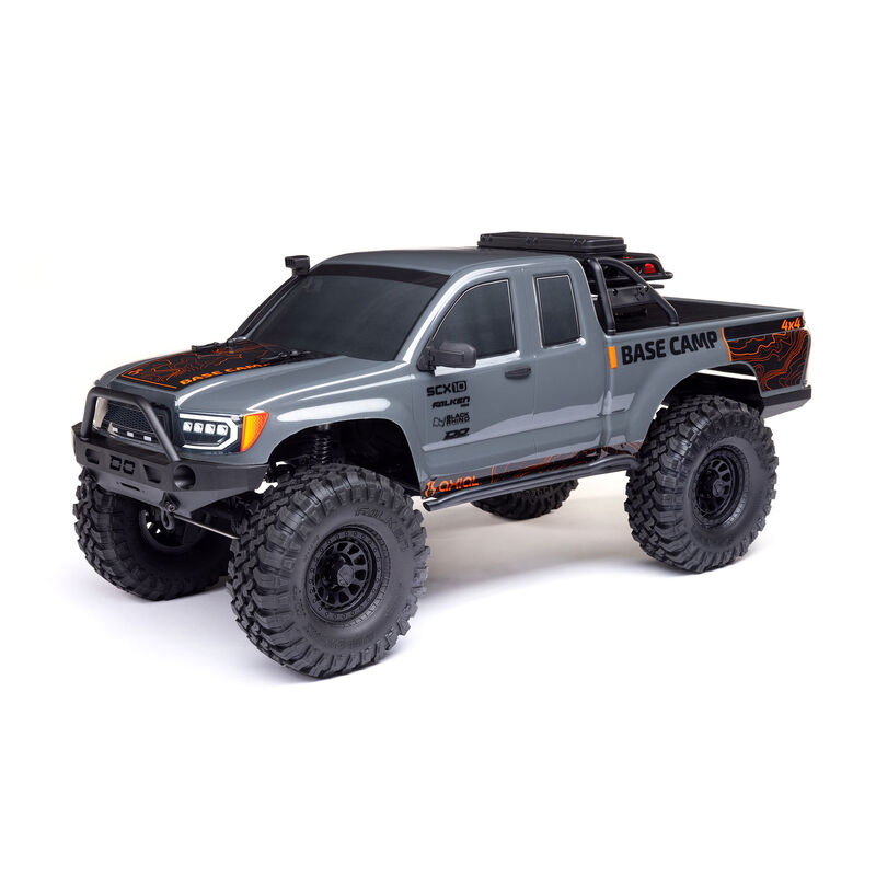 Axial SCX10 III Base Camp 4X4 Rock Crawler Brushed RTR - Grijs