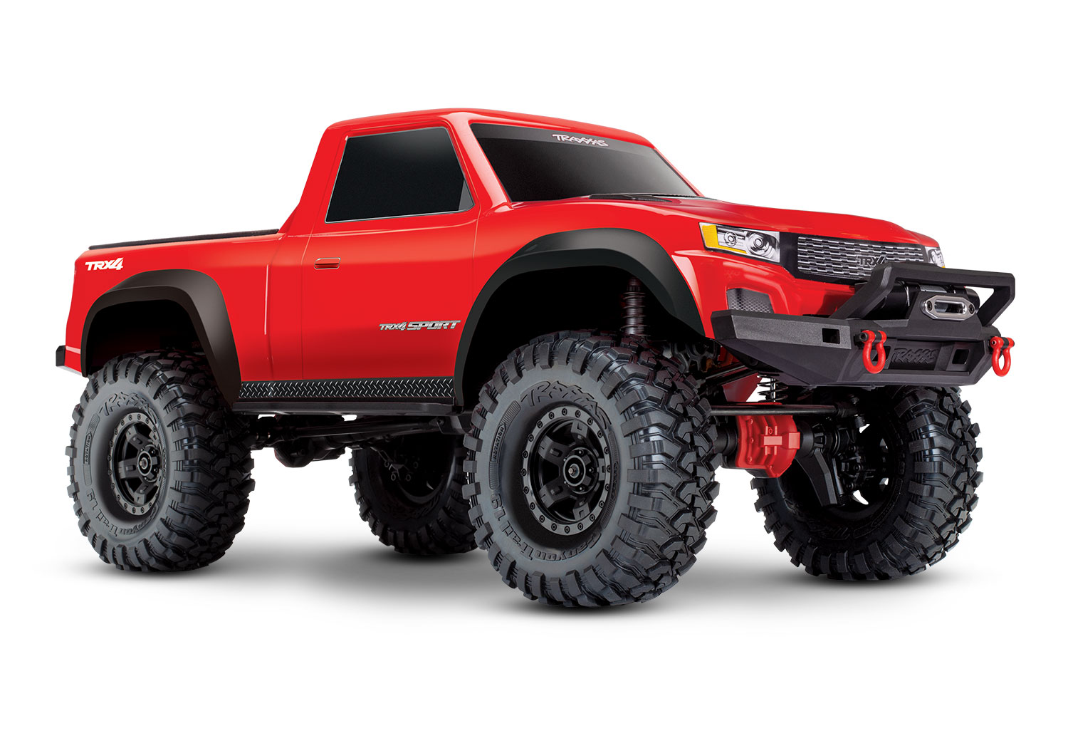 Traxxas TRX-4 Sport Clipless - Rood