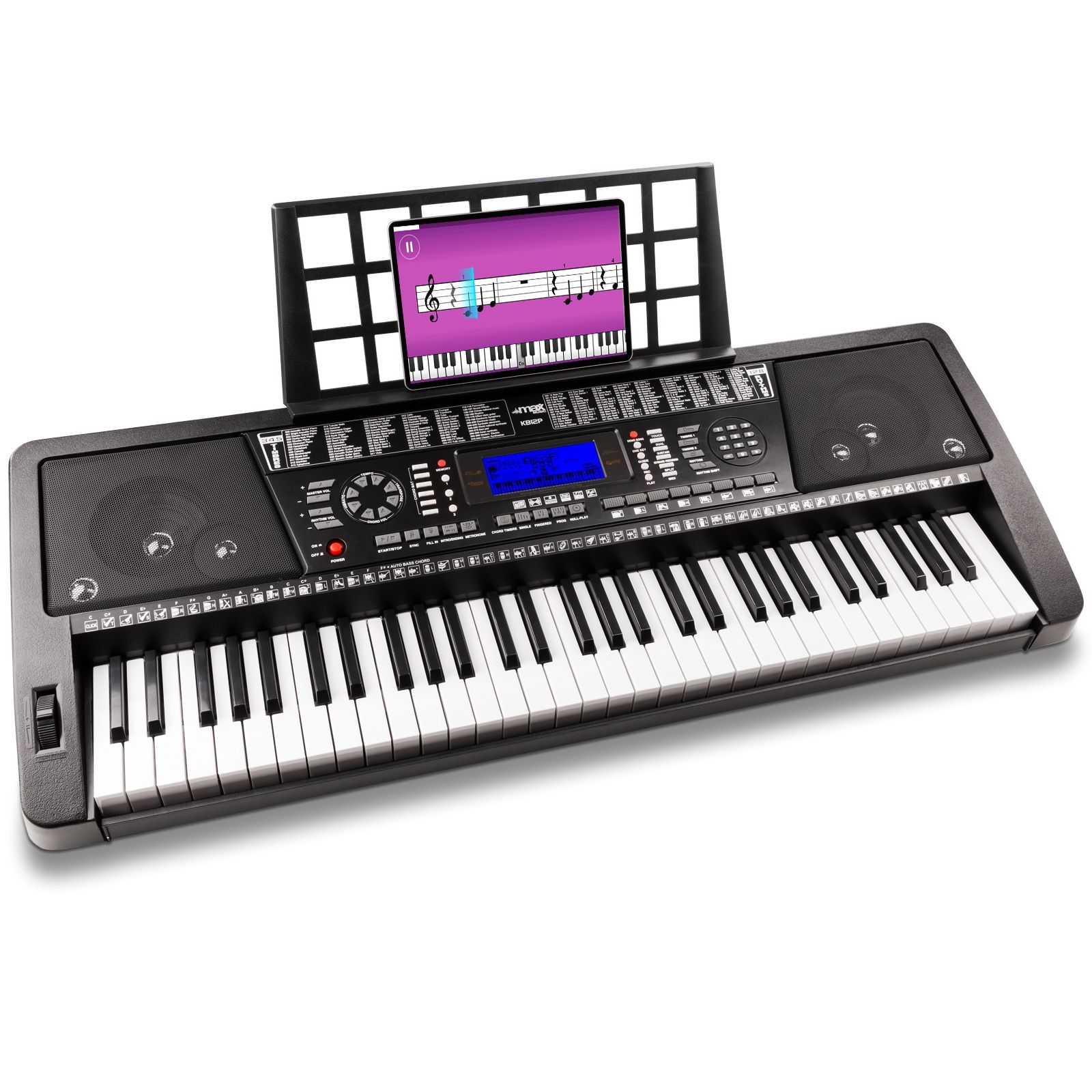 MAX Retourdeal -  KB12P midi keyboard met 61 aanslaggevoelige toetsen