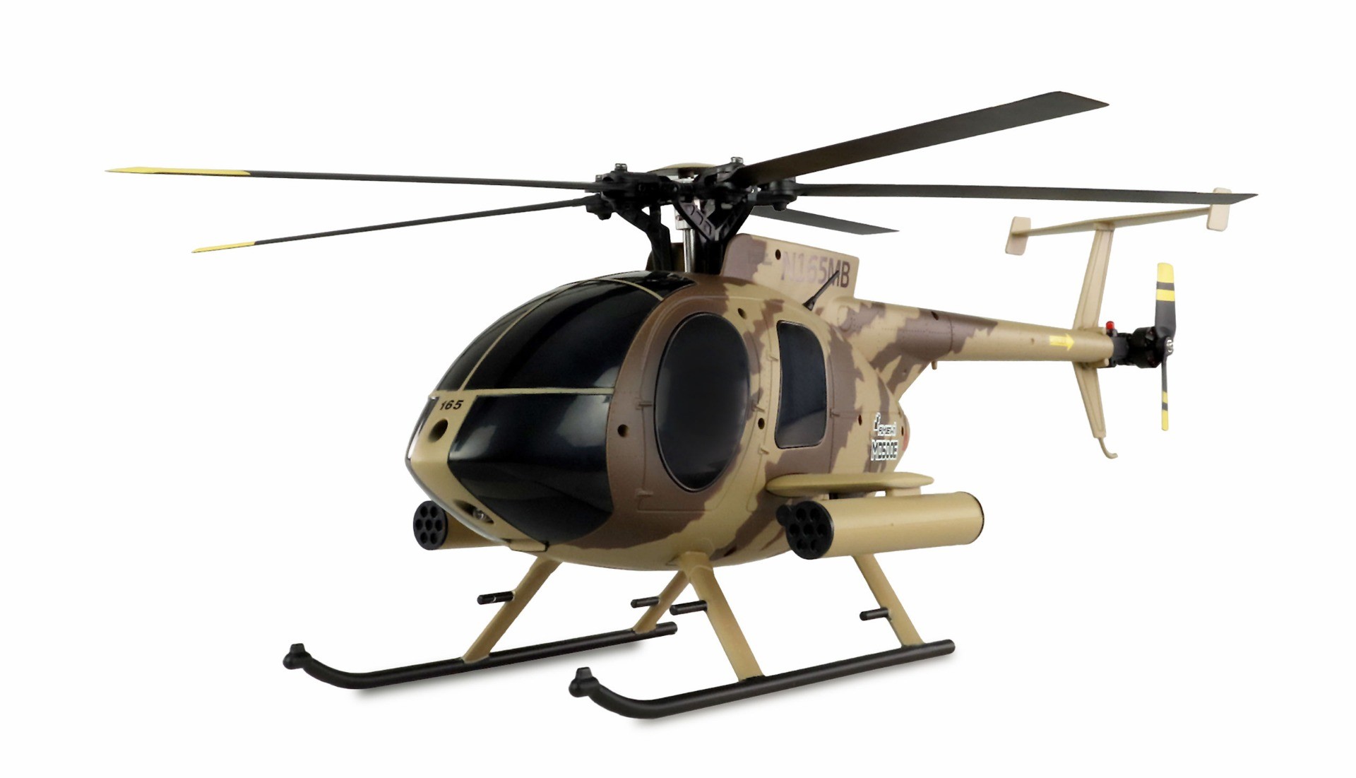 Amewi AFX MD500E 4-Kanaals helikopter 6G RTF - Bruin