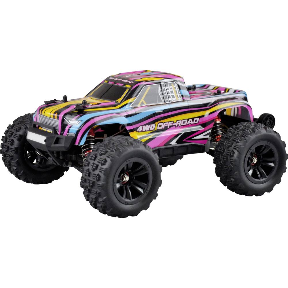 Amewi Hyper GO Monstertruck Brushless 4WD 1:16 RTR Blue/Red