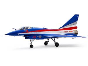 FMS 64mm EDF J-10 PNP met Reflex V3 - Blauw