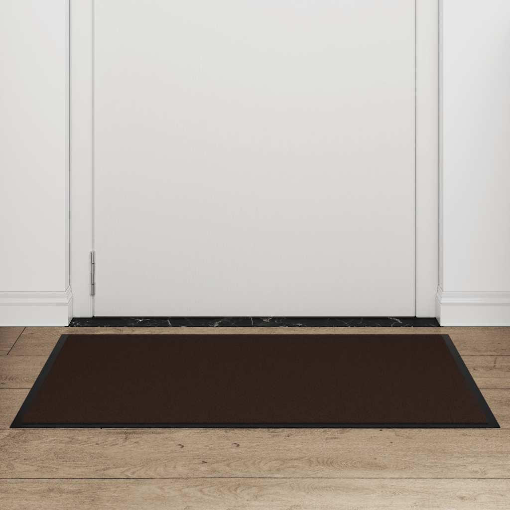 vidaXL Deurmat 60x90 cm bruin