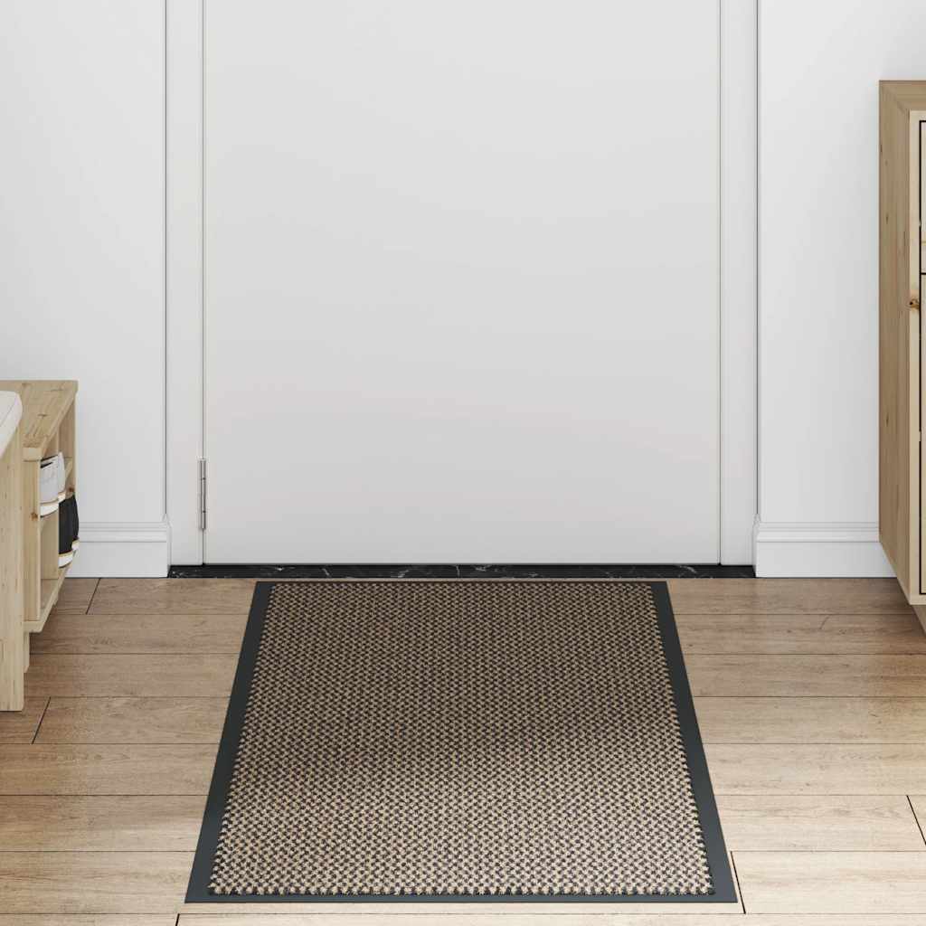 vidaXL Deurmat 60x150 cm bruin