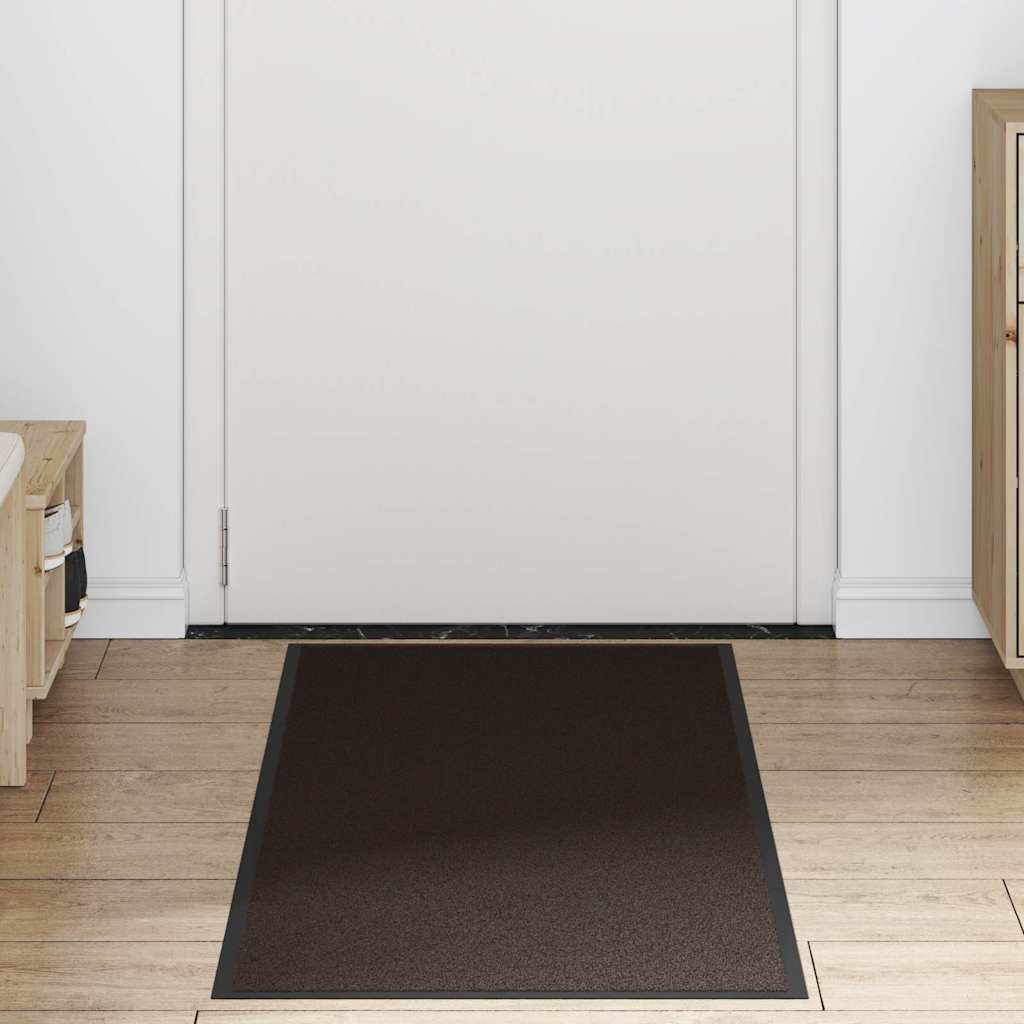 vidaXL Deurmat 60x150 cm bruin