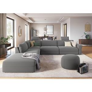 Sit&more Hoekbank Cadabra Breedte 356 cm, met zitdiepteverstelling