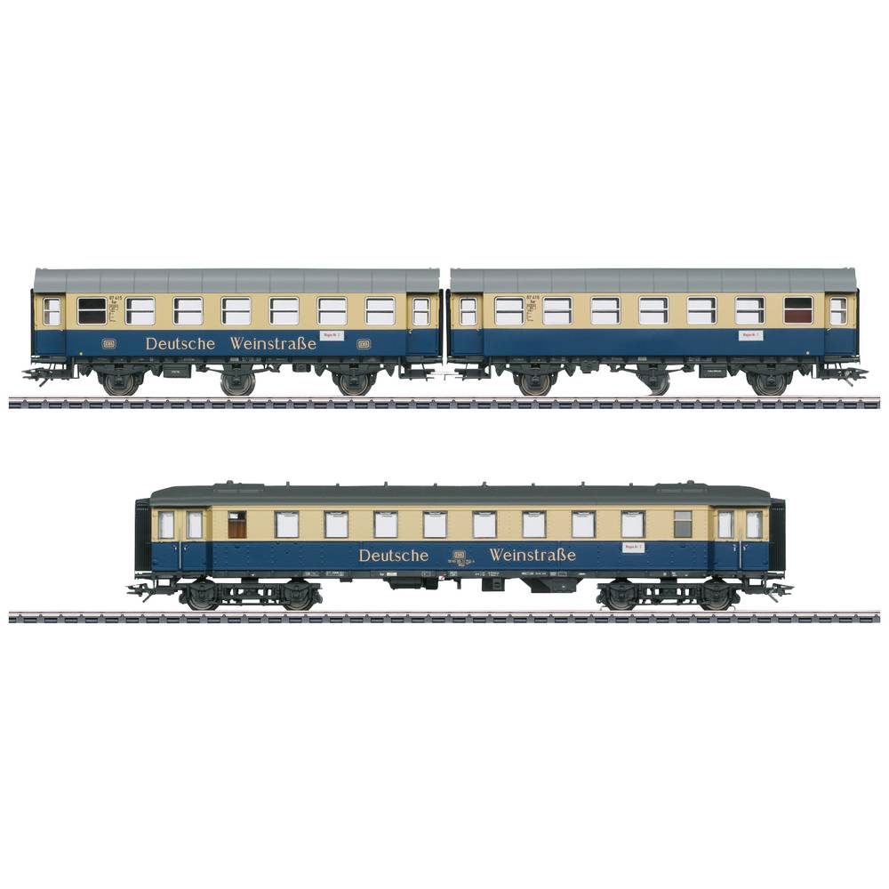 Märklin 43189 H0 3-delige set wagons Deutsche Weingstraße van de DB