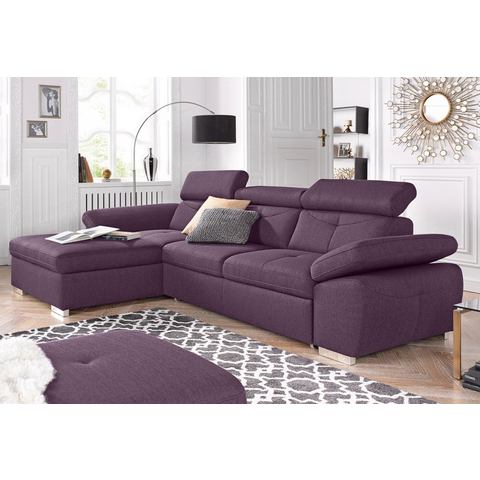 Exxpo - sofa fashion Hoekbank Spring, super comfortabel en comfortabel met arm- en hoofdsteunfunctie