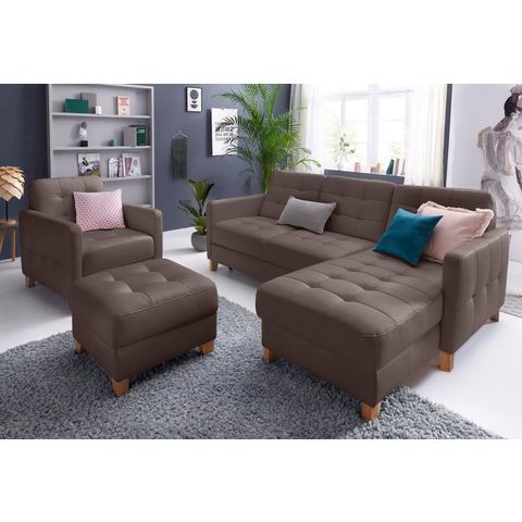 Exxpo - sofa fashion Hoekbank Elio, compact en comfortabel, handig en tijdloos design, L-vorm