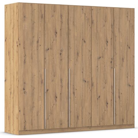 Rauch Draaideurkast Kledingkast kast garderobe AGORDO met decor- of hoogglansfront doordachte binnenuitrusting, in 6 breedtes en 2 hoogtes made in germany