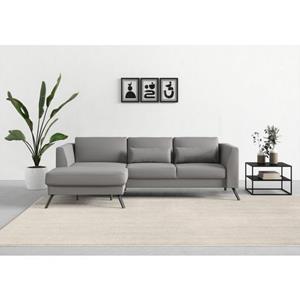 Sit&more Hoekbank Lindholm L-vorm met zitdiepteverstelling en binnenvering