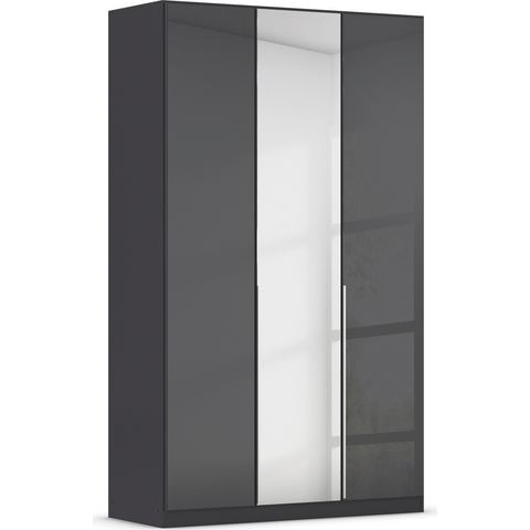 Rauch Draaideurkast Kledingkasten kast garderobe AGORDO met glazen front doordachte binnenuitrusting, in 6 breedtes en 2 hoogtes made in germany