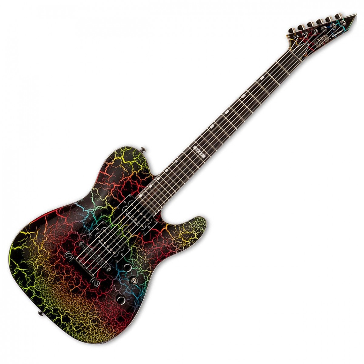 ESP Guitars ESP LTD Eclipse 87 NT Rainbow Crackle