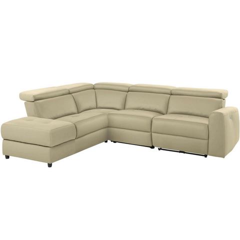 Home affaire Hoekbank Sentrano 273 cm, man. of electr. relaxfunctie en usb/kopverstelling