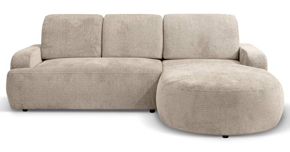 NADUVI Collection Hoekbank Alma rechts met slaapfunctie | 