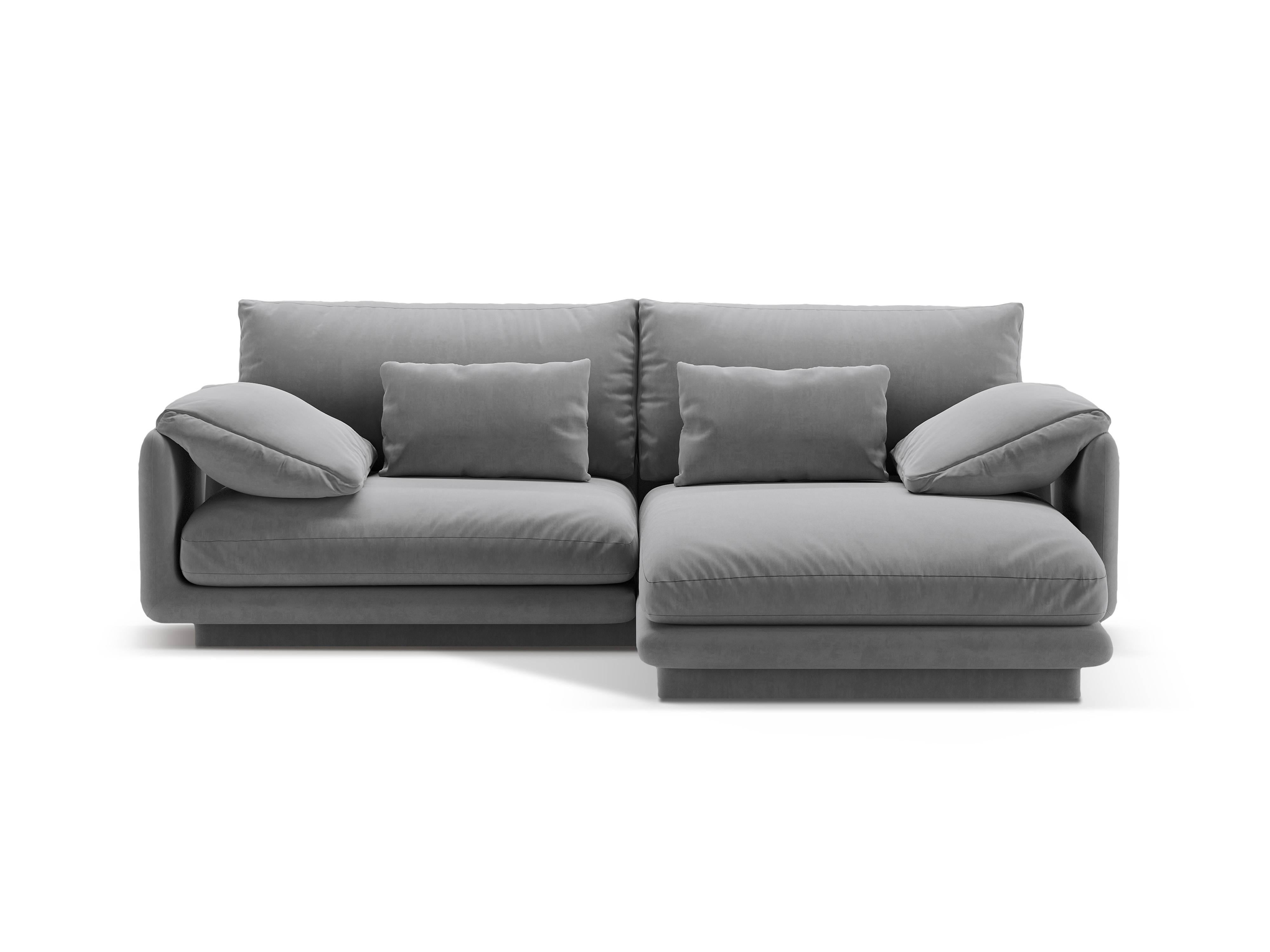 Micadoni 3-zits hoekbank Torino rechts velvet | 
