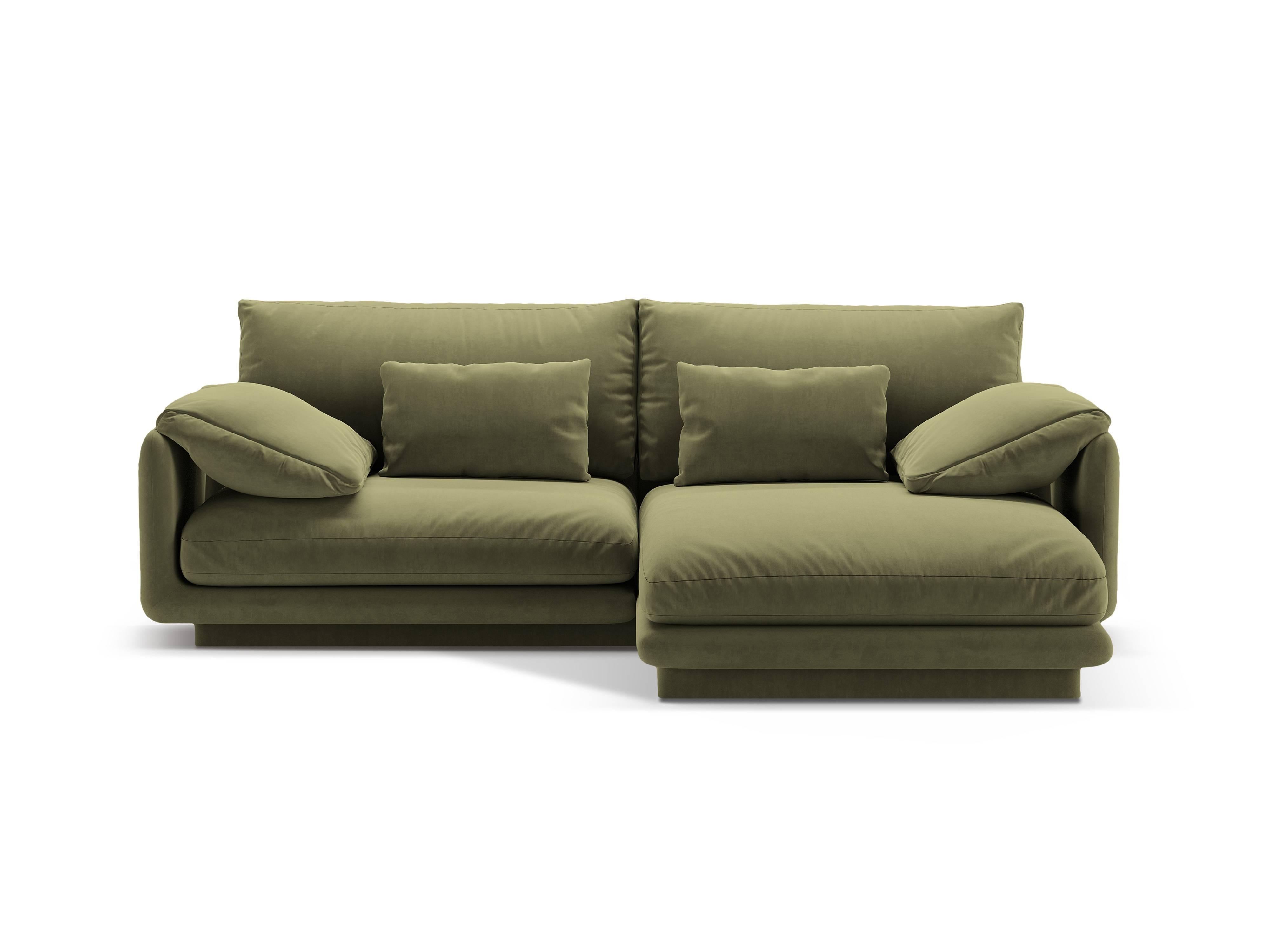 Micadoni 3-zits hoekbank Torino rechts velvet | 