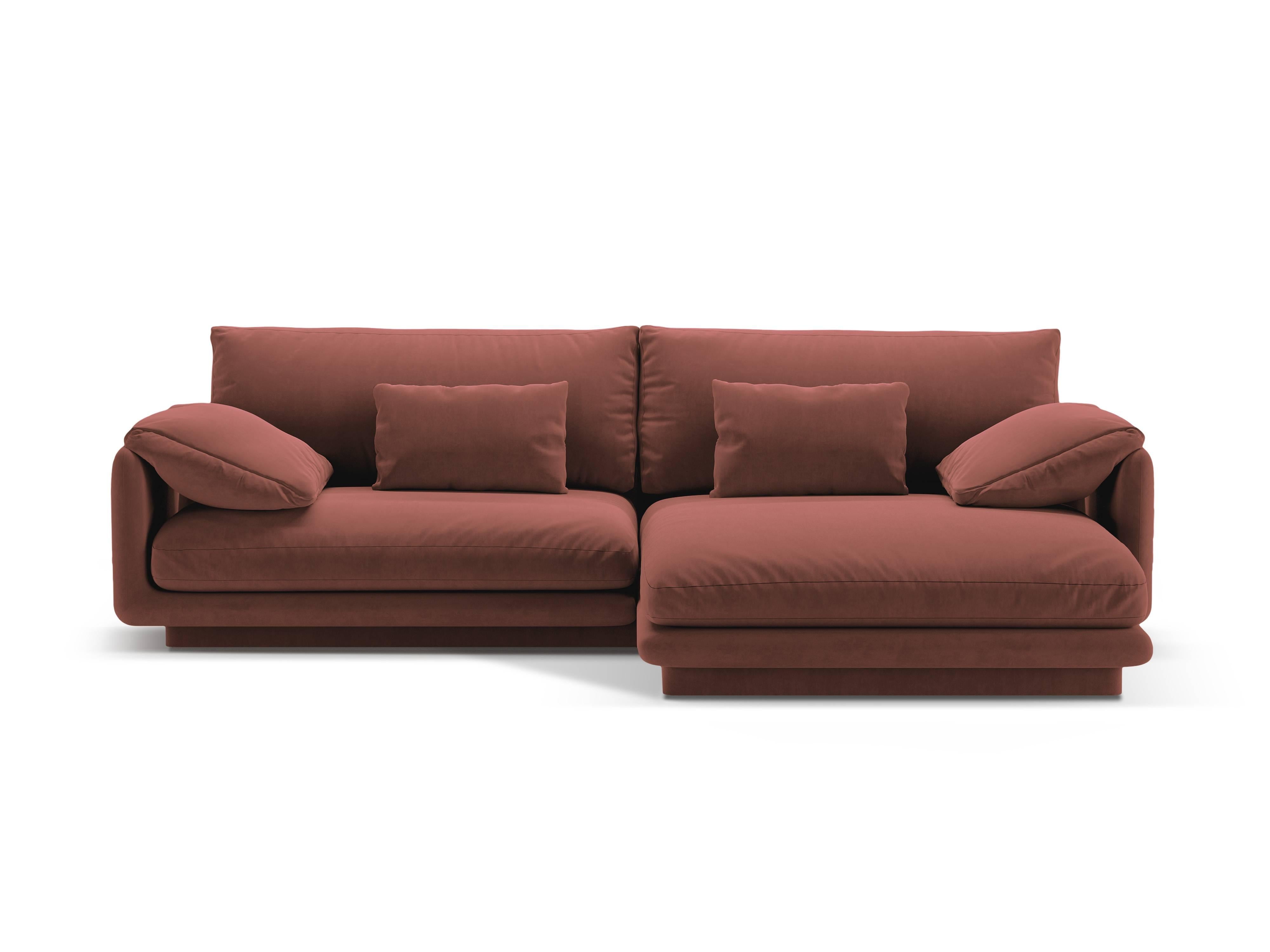 Micadoni 4-zits hoekbank Torino rechts velvet | 