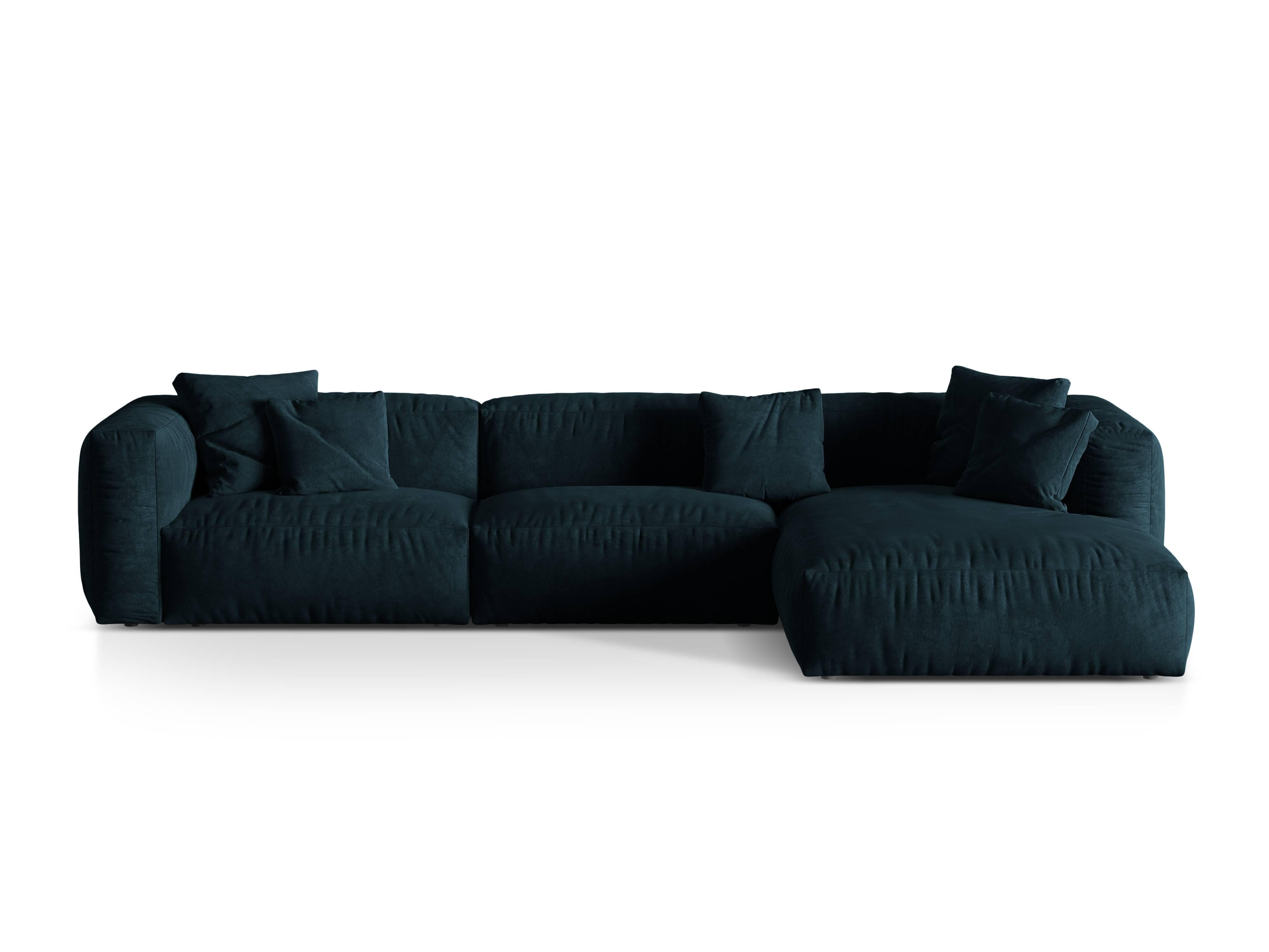 Micadoni 3-zits hoekbank Martina rechts velvet | 