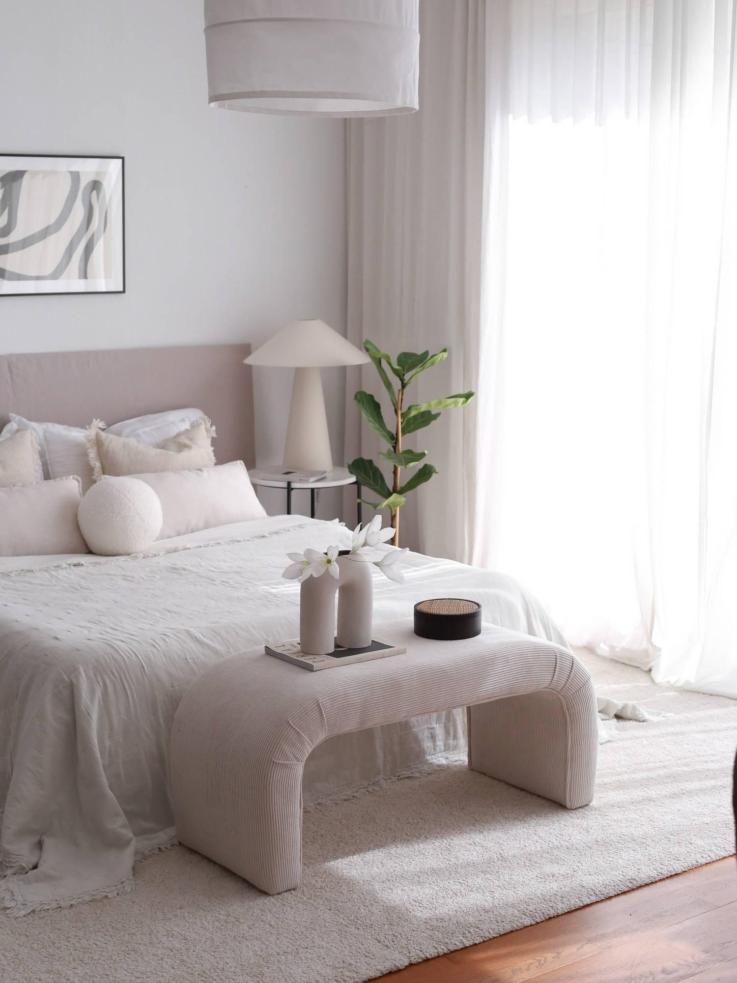 Atelier Del Sofa Bankje Nuu ribfluweel | 