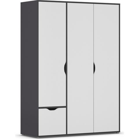 Rauch Draaideurkast Kledingkast Kast Garderobe Wasmand NARAI met Laden Greefaansluitingen voor een greeploze look TOPSELLER MADE IN GERMANY