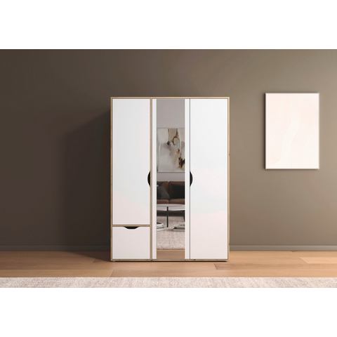Rauch Draaideurkast Kledingkast Kast Garderobe Wasmand NARAI met Laden Greefaansluitingen voor een greeploze look TOPSELLER MADE IN GERMANY