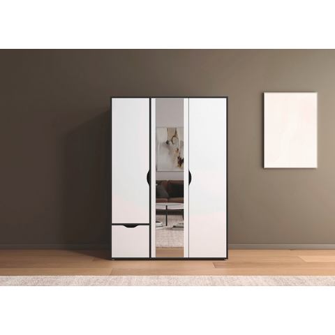 Rauch Draaideurkast Kledingkast Kast Garderobe Wasmand NARAI met Laden Greefaansluitingen voor een greeploze look TOPSELLER MADE IN GERMANY