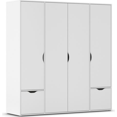 Rauch Draaideurkast Kledingkast Kast Garderobe Wasmand NARAI met Laden Greefaansluitingen voor een greeploze look TOPSELLER MADE IN GERMANY