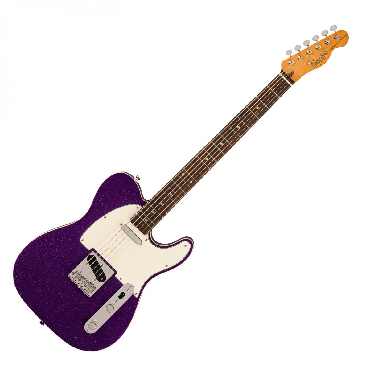 Squier FSR Classic Vibe Baritone Custom Telecaster Purple Sparkle