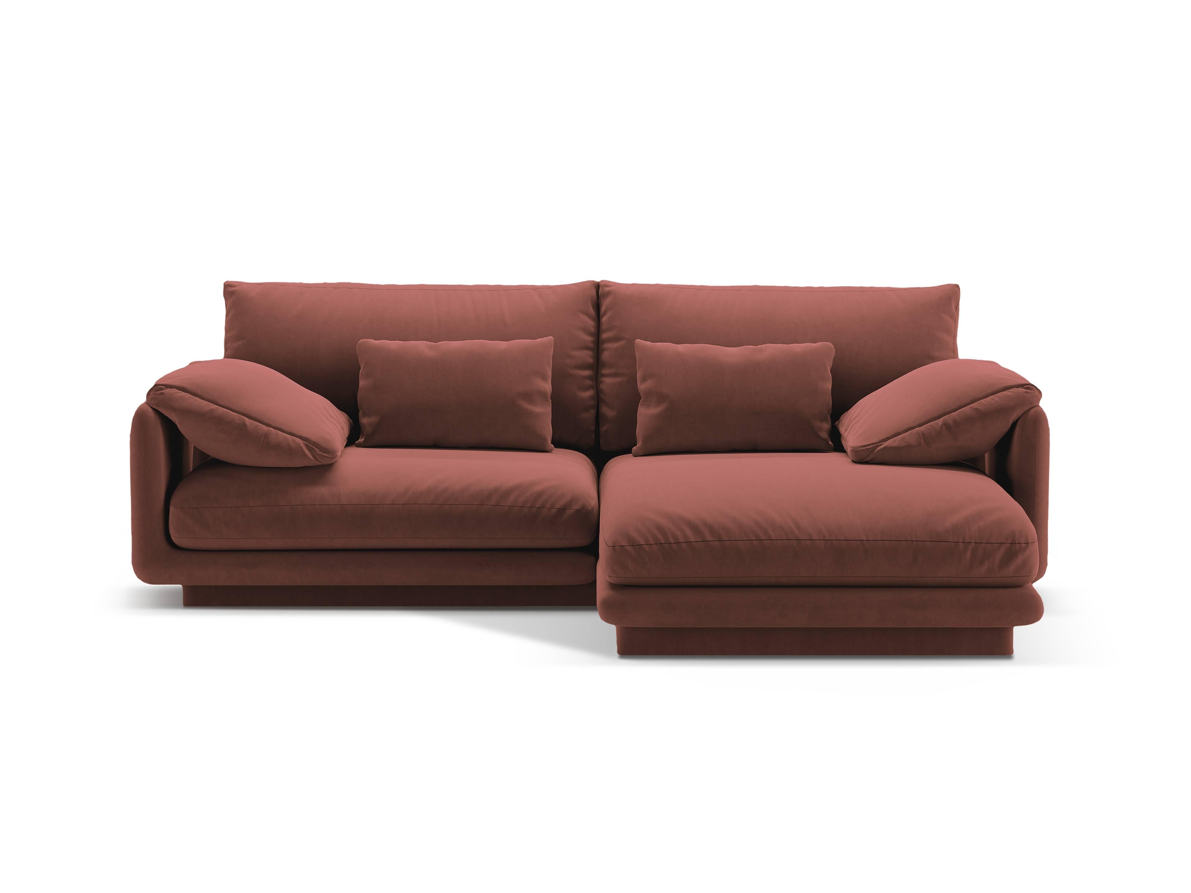 Micadoni 3-zits hoekbank Torino rechts velvet | 