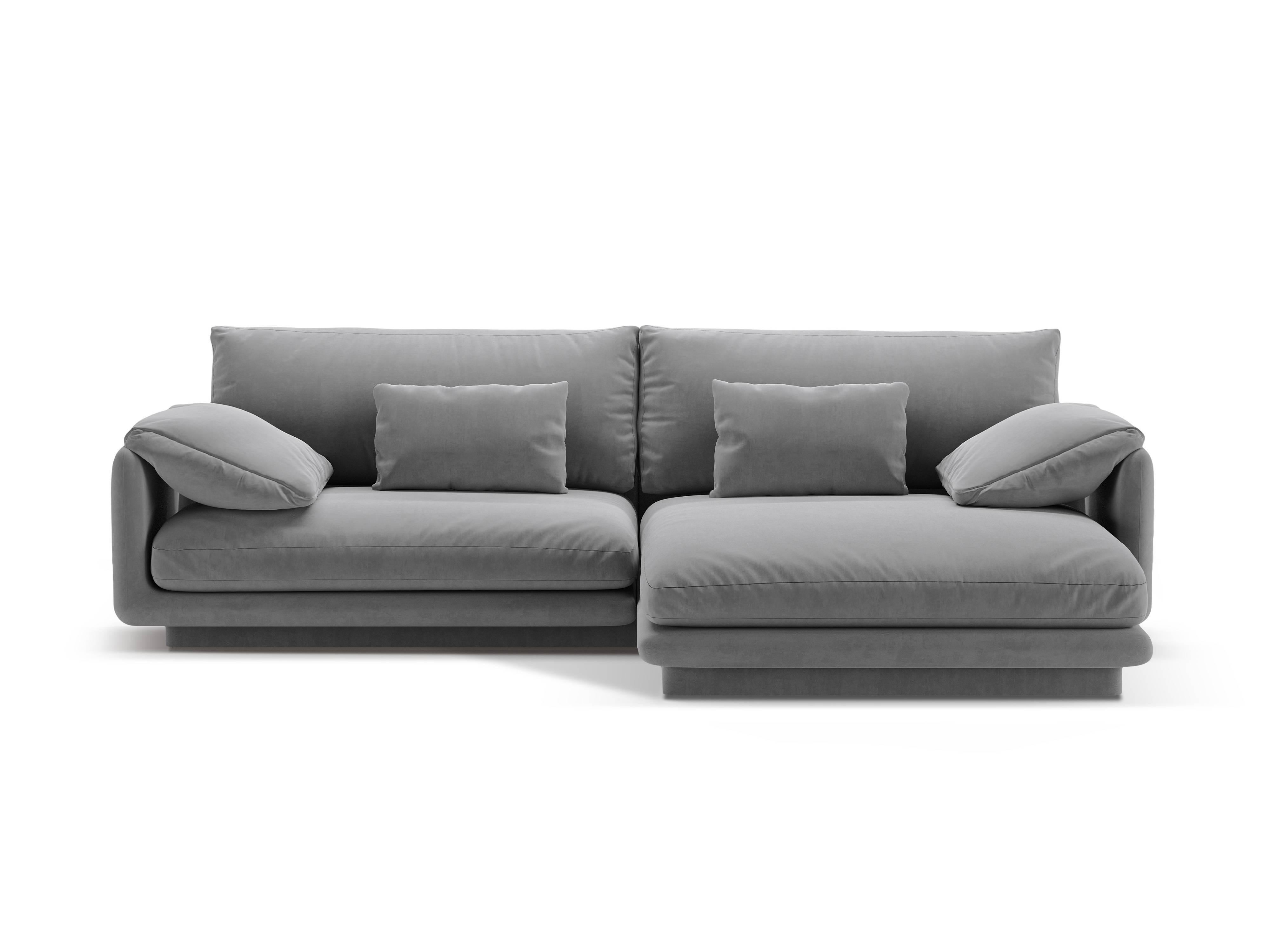 Micadoni 4-zits hoekbank Torino rechts velvet | 
