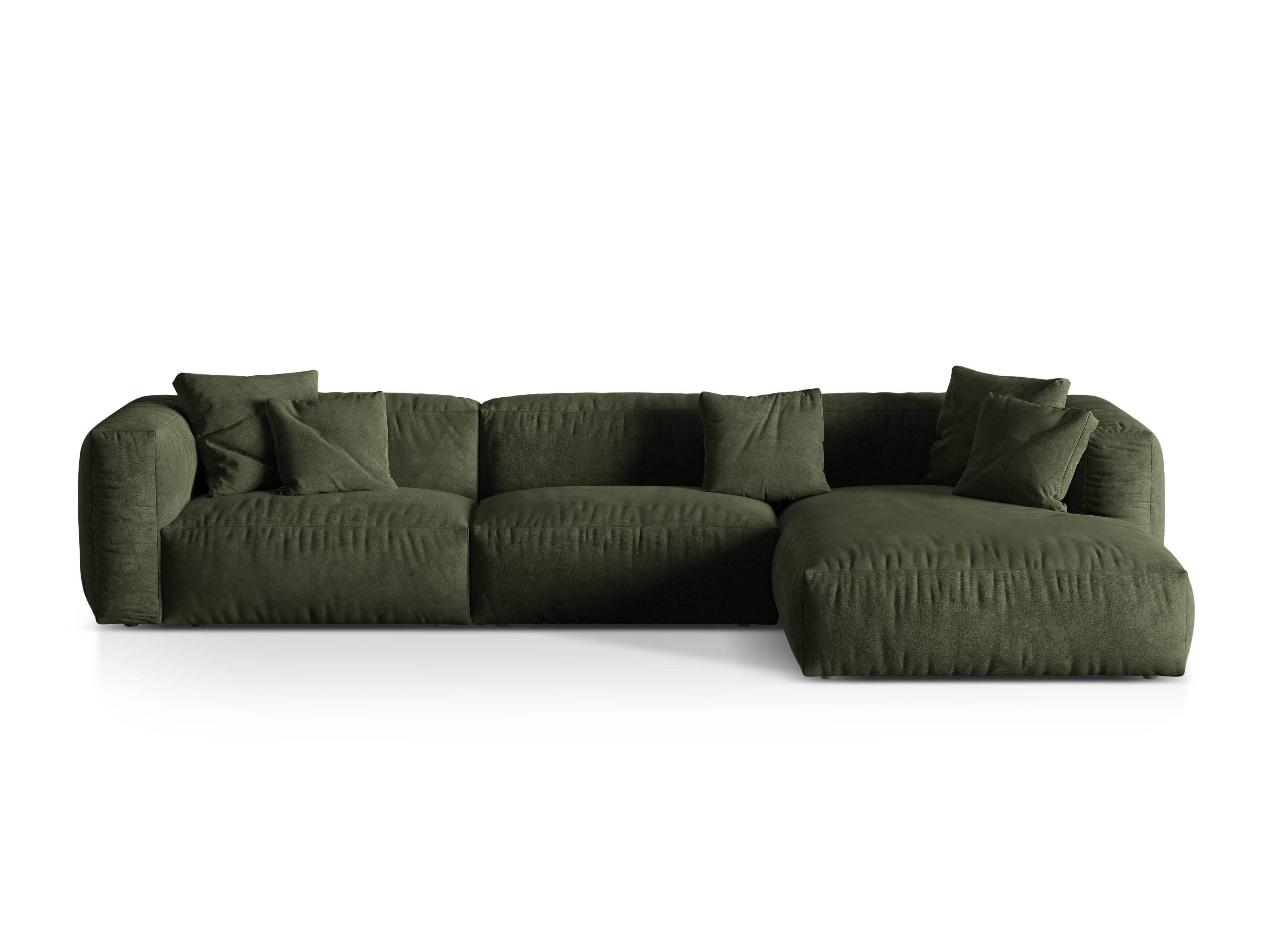 Micadoni 3-zits hoekbank Martina rechts velvet | 