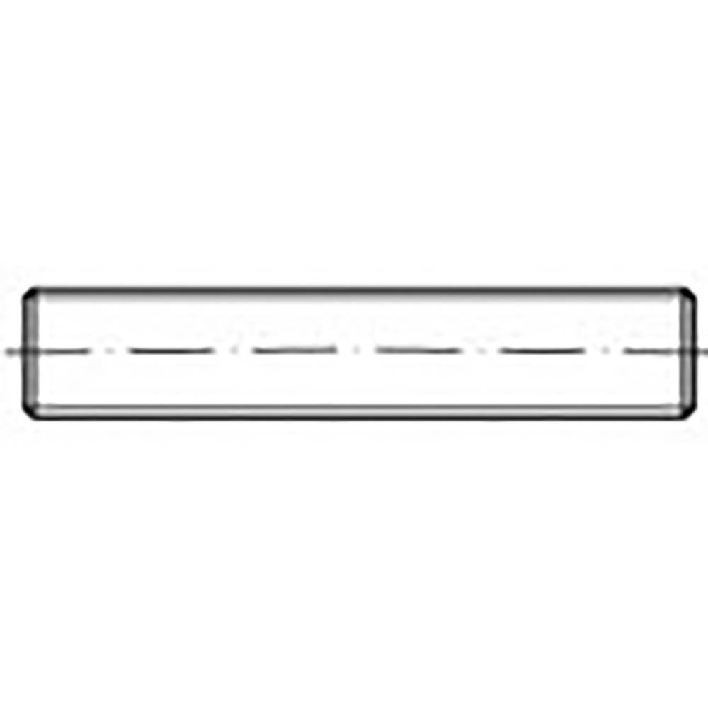 TOOLCRAFT TO-9978063 Schroefbout M20 500 mm RVS V2A A2 5 stuk(s)