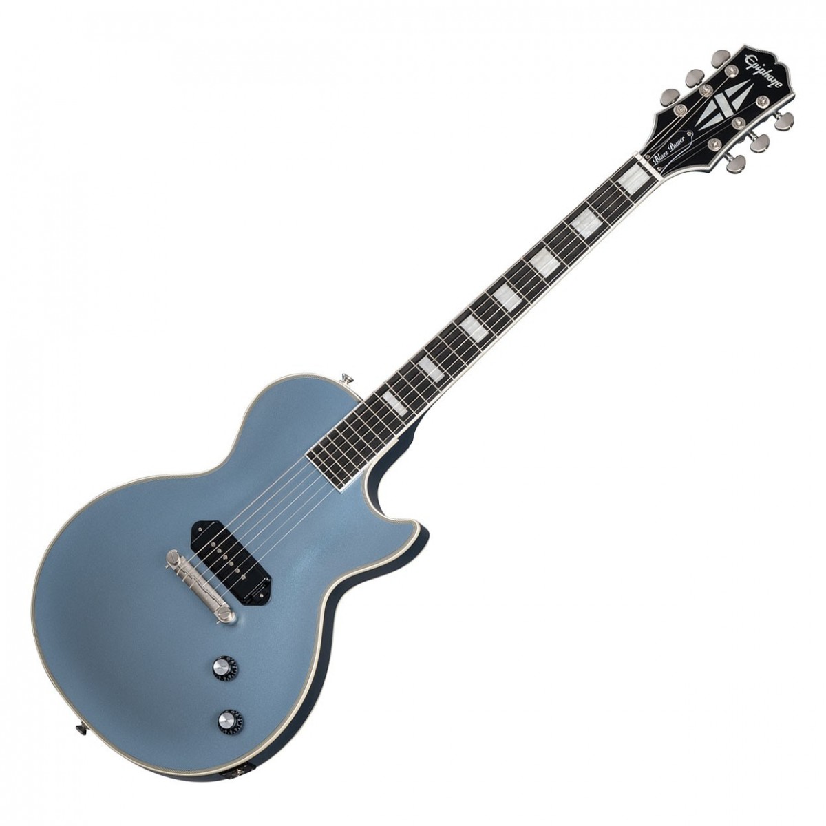 Epiphone Jared James Nichols Blues Power Les Paul Custom Aged Pelham Blue