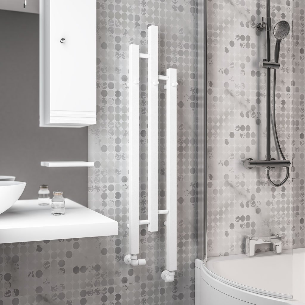 Eastbrook Conwy design radiator 22x120cm 244W wit mat