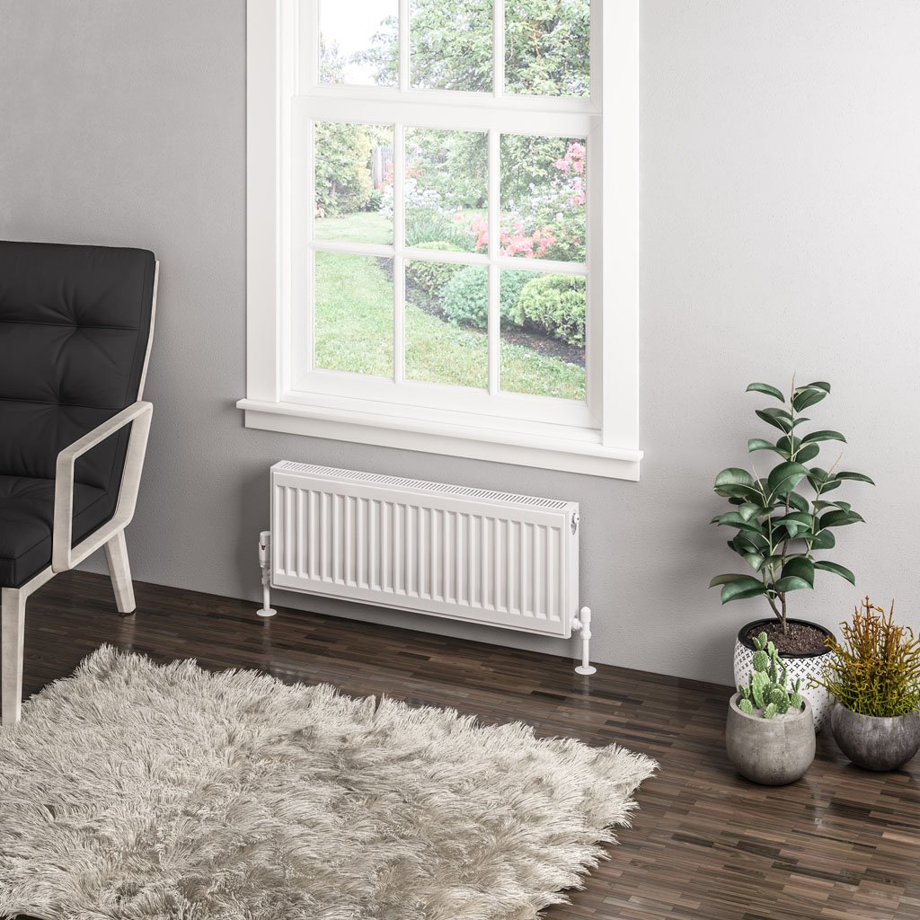 Eastbrook Type 11 paneelradiator 80x30cm 490W wit glans
