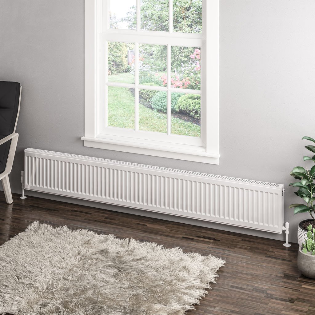 Eastbrook Type 11 paneelradiator 200x30cm 1226W wit glans