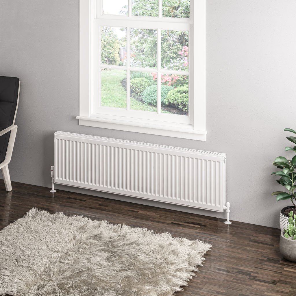 Eastbrook Type 11 paneelradiator 140x40cm 1130W wit glans