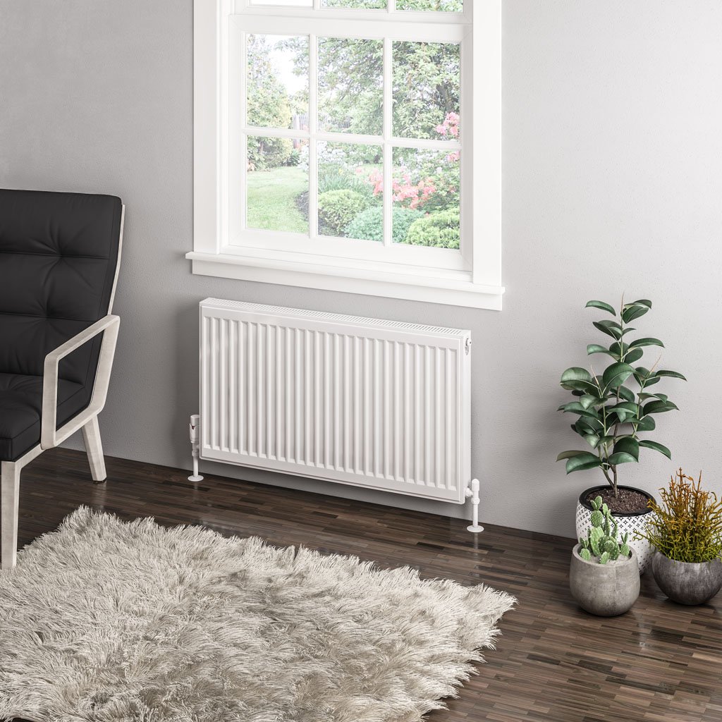 Eastbrook Type 11 paneelradiator 90x50cm 894W wit glans