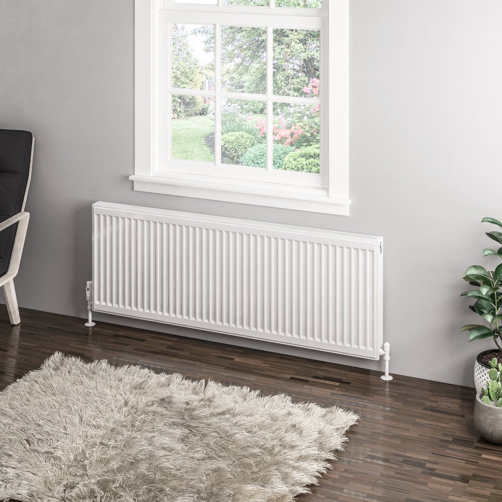 Eastbrook Type 11 paneelradiator 140x50cm 1390W wit glans