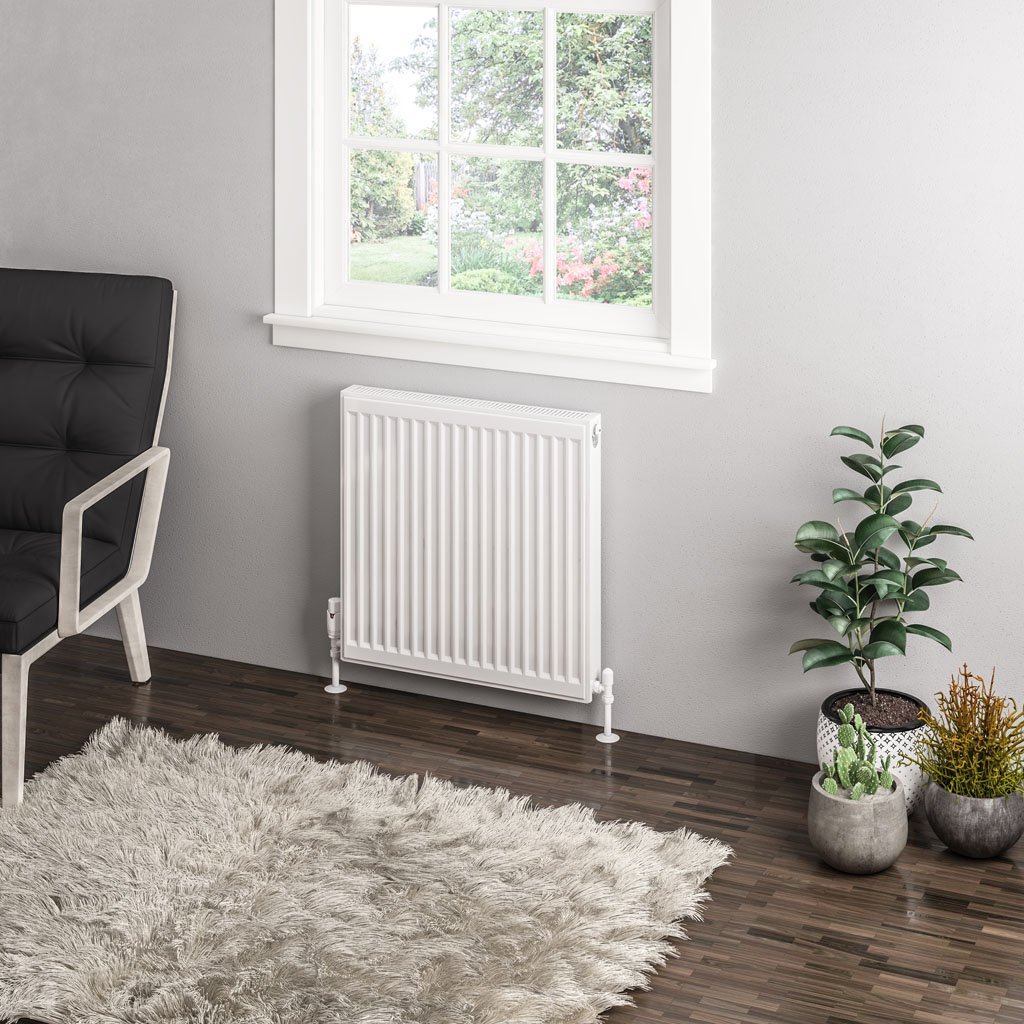 Eastbrook Type 11 paneelradiator 60x60cm 702W wit glans