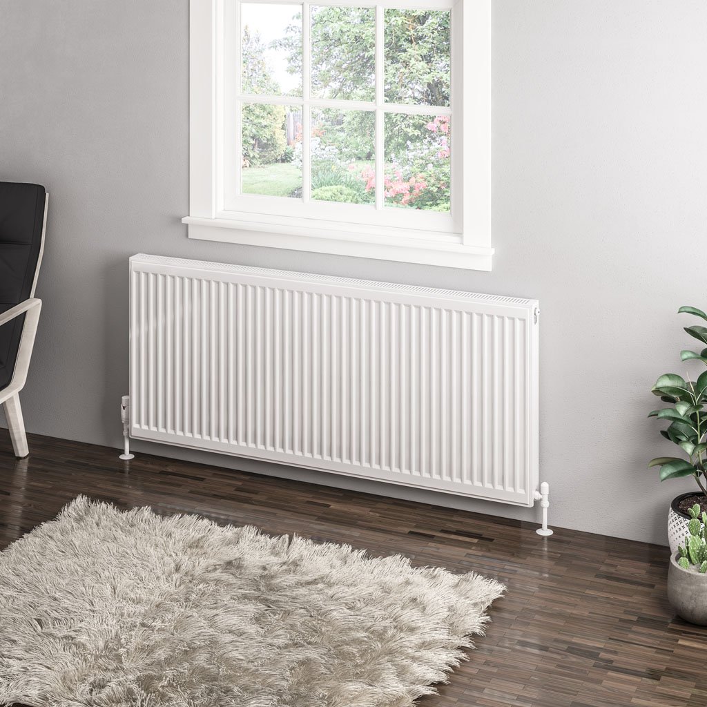 Eastbrook Type 11 paneelradiator 140x60cm 1637W wit glans