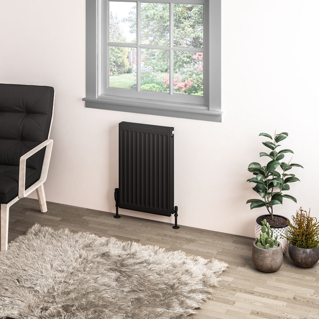 Eastbrook Type 11 paneelradiator 40x60cm 468W zwart mat
