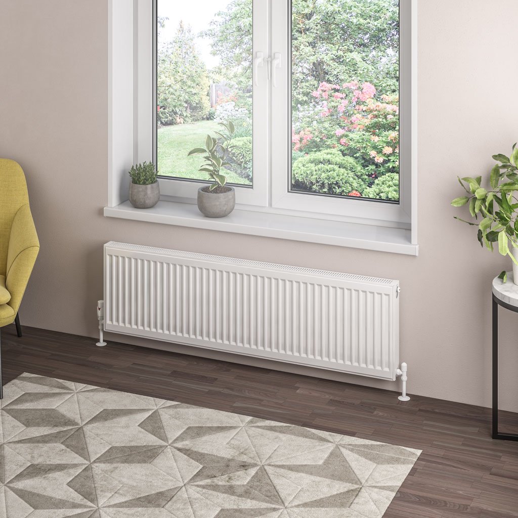 Eastbrook Type 21 paneelradiator 140x40cm 1685W wit glans